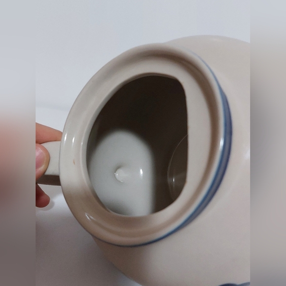 Vintage DesignPac Inc. Farmhouse Hand Painted Floral Teapot - Picture 13 of 14